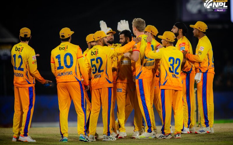 एनपीएलमा सुदूरपश्चिम रोयल्स लगातार दोस्रो वर्ष फाइनलमा, विराटनगर किंग्स ७७ रनले पराजित