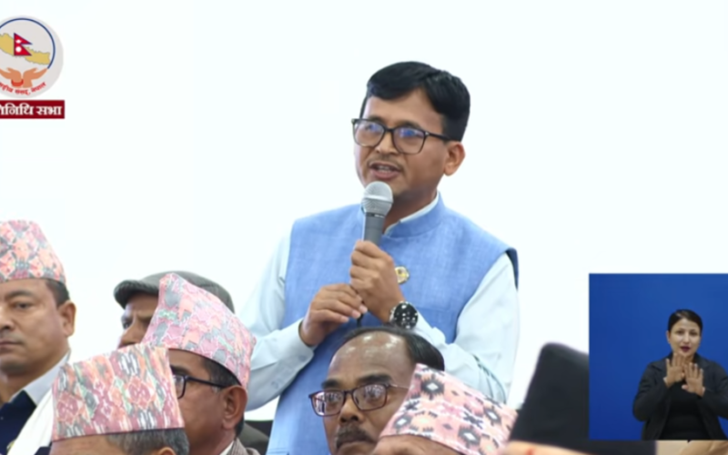 खरेलको ‘तमासा’ टिप्पणीमाथि संसद्मा नियमापत्ति