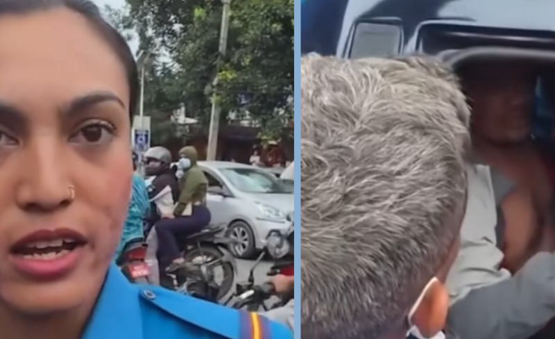 बानेश्वरमा ड्युटीमा खटिएकी महिला प्रहरीमाथि हातपात