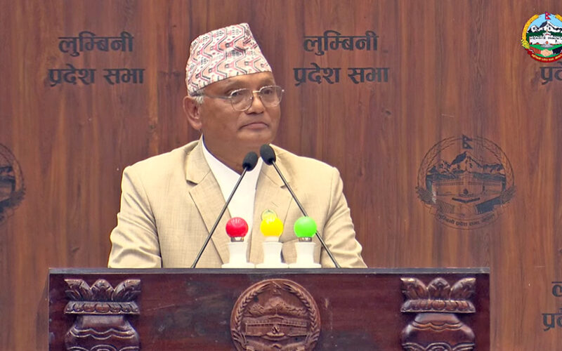 लुम्बिनी प्रदेशका मुख्यमन्त्री जोखबहादुर महराले दिए पदबाट राजीनामा
