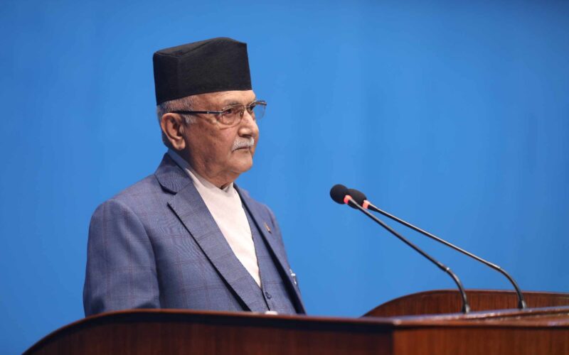 निजी क्षेत्रमा लगानी गर्ने मनोबलसहित उत्साह देखिएको छ: प्रधानमन्त्री केपी शर्मा ओली