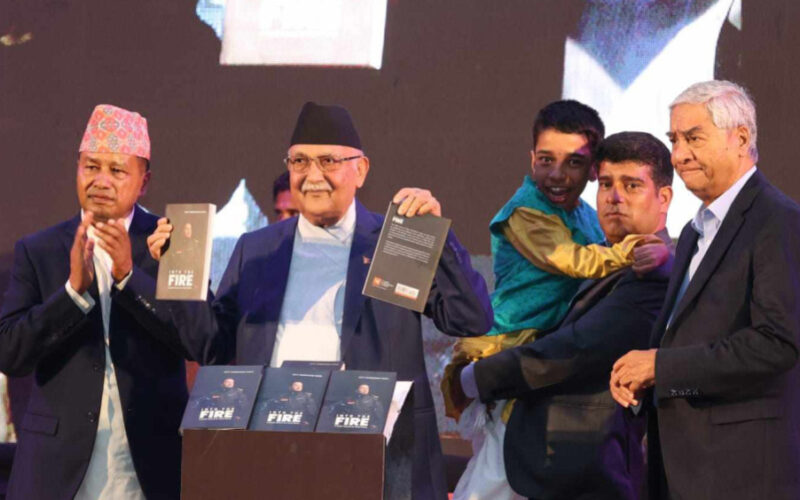 लोकतन्त्रविरुद्ध लड्नेहरुले हामीलाई तर्साउन सम्भव छैन: प्रधानमन्त्री केपी शर्मा ओली