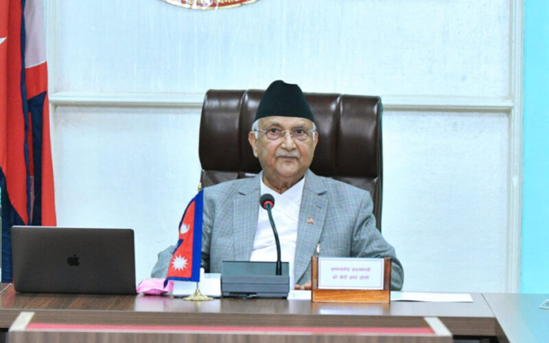 अहिले देशलाई दिगो र टिकाउ हुने पूर्वाधार निर्माणको आवश्यकता छ : प्रधानमन्त्री केपी शर्मा ओली