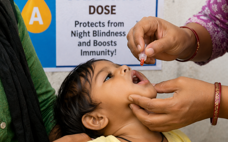 दुई दिनसम्म भिटामिन ‘ए’ र जुकाको औषधि वितरण