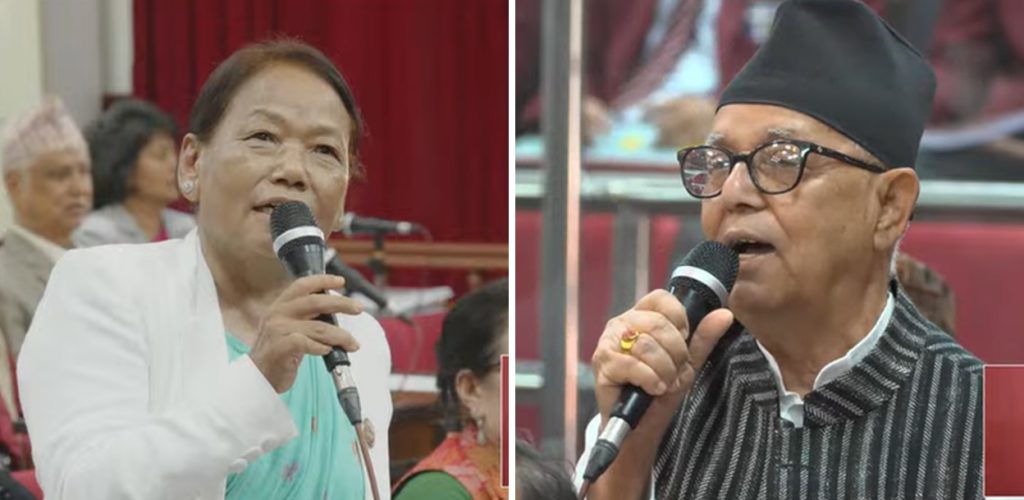 राष्ट्रिय सभामा पनि प्रधानमन्त्री र गृहमन्त्रीको उपस्थितिको माग